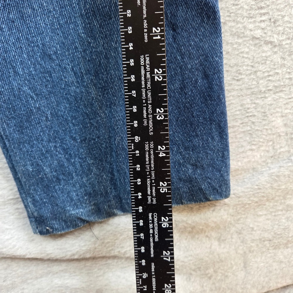Gitano Jeans Women 28 Blue High Waisted Mom Jeans Vintage Tapered Leg 90s - Picture 3 of 11